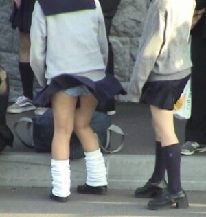 女子校生のスカートをめくってくれる風パンチラに感謝www